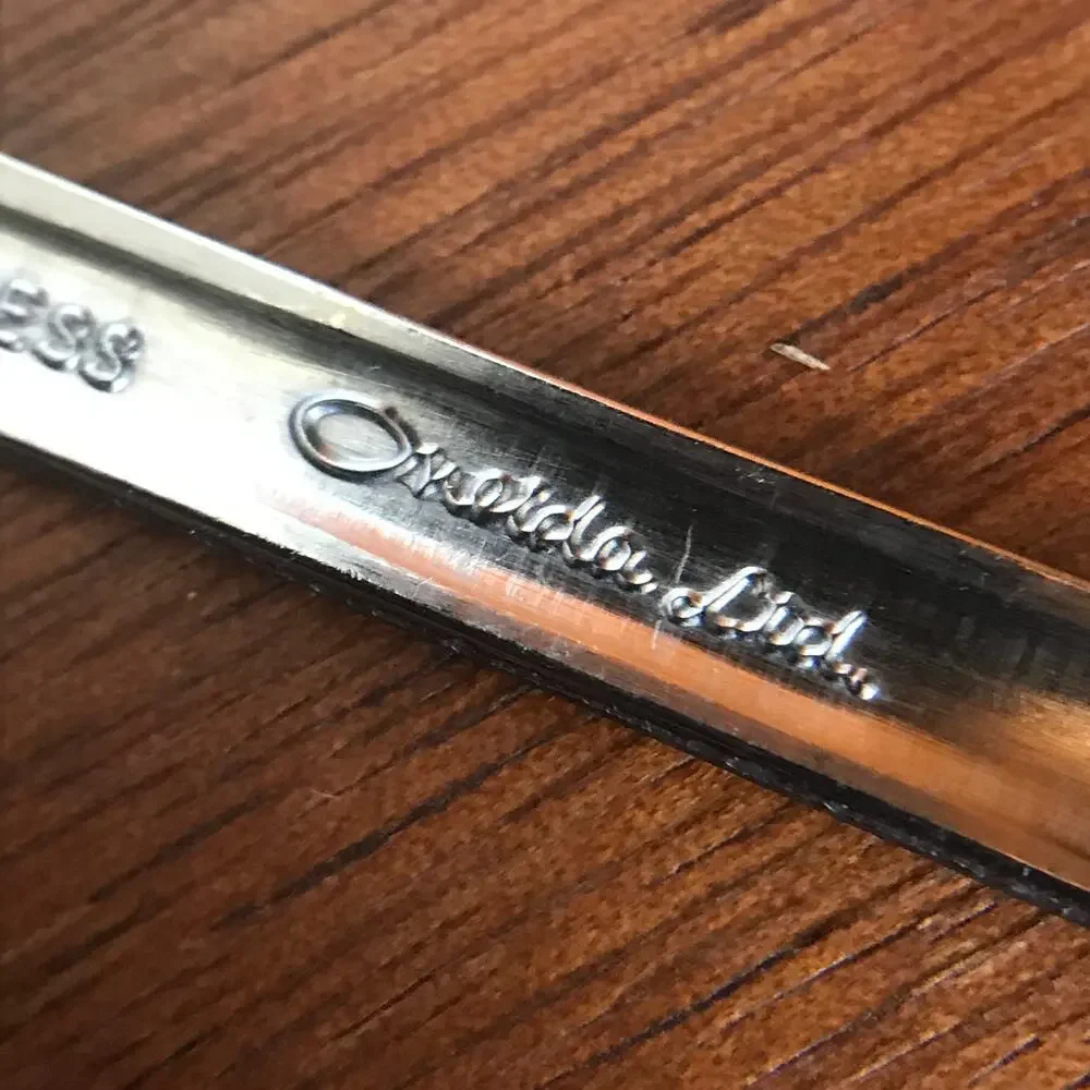 Oneida Wm. A. Rogers Fenway (Daydream) stainless, set of 4 iced tea spoons